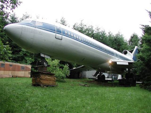 Boeing 727 - netradičný dom