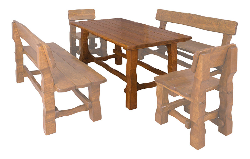 Záhradný stôl MO101 (brunat) *výpredaj