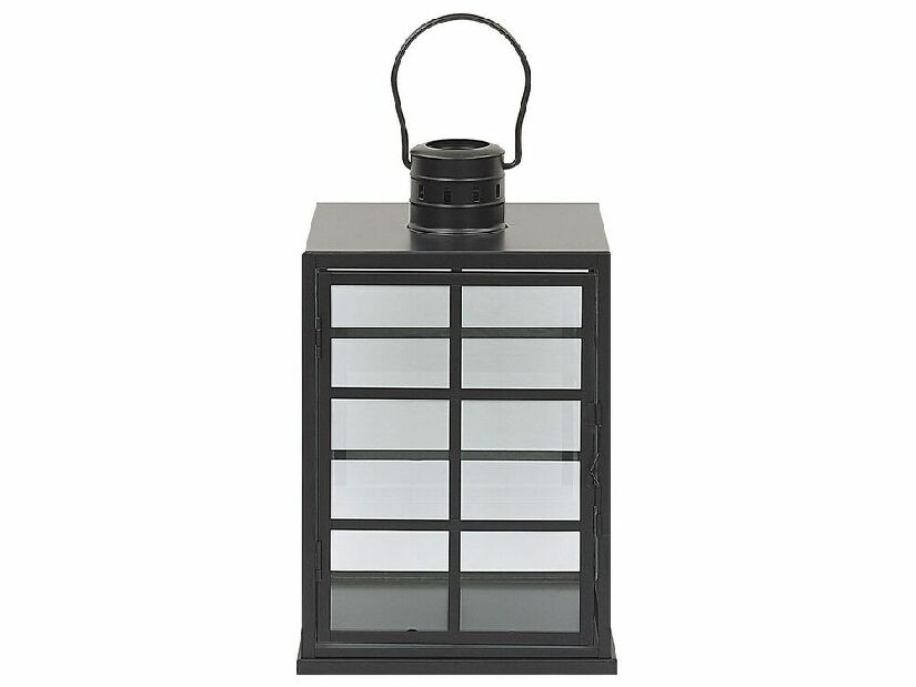Dekoratívny lampáš BANTE (čierna)