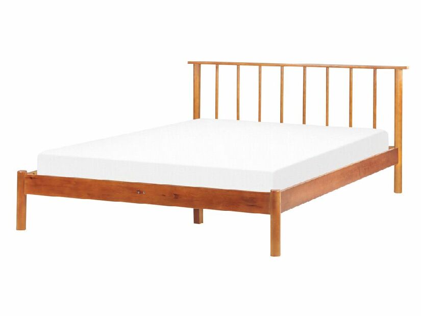 Manželská posteľ 140 cm Barza (svetlé drevo)