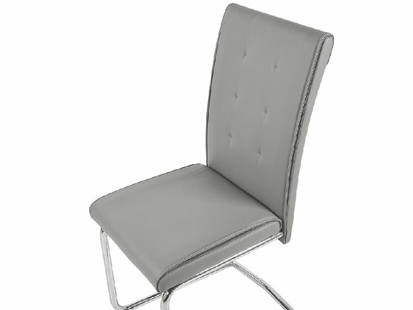 Set 2 ks. jedálenských stoličiek ROVVO (sivá)