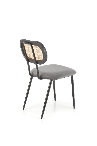 Jedálenská stolička Kasper (sivá)