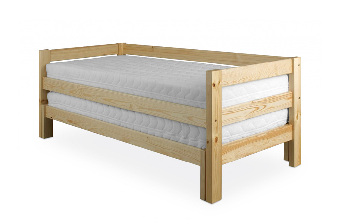 Rozkladacia posteľ 90 až 180 cm LK 134 (masív)