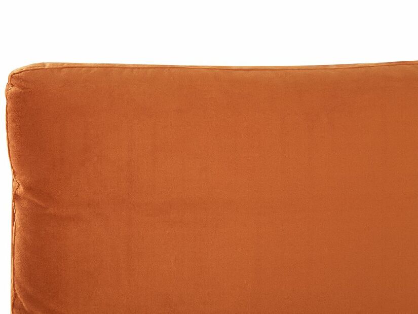 Manželská posteľ 140 cm Mellody (oranžová)