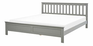 Manželská posteľ 180 cm Maye (sivá)