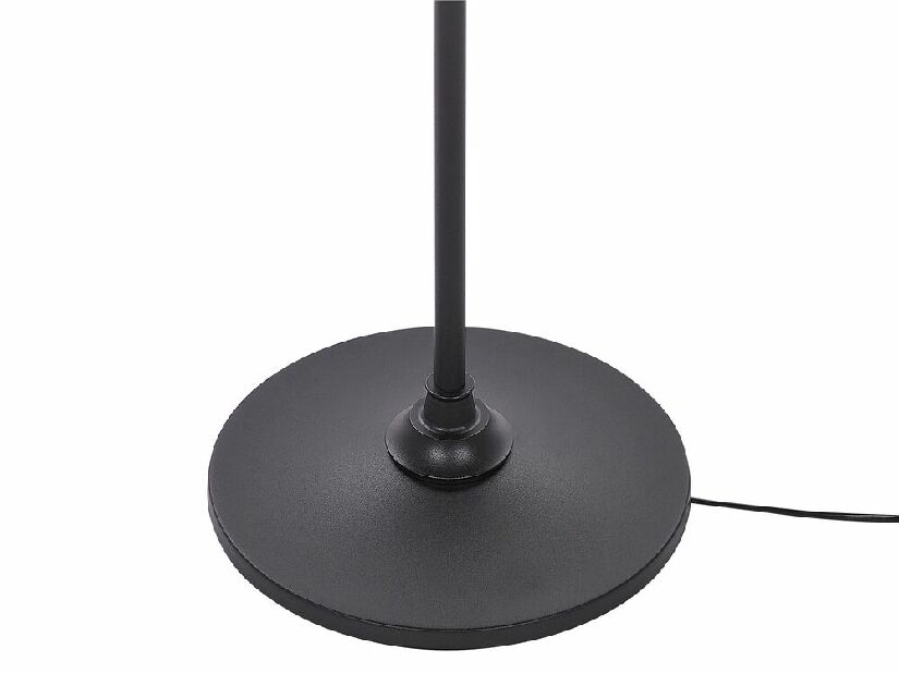 Stojanová lampa Trysnica (čierna) 