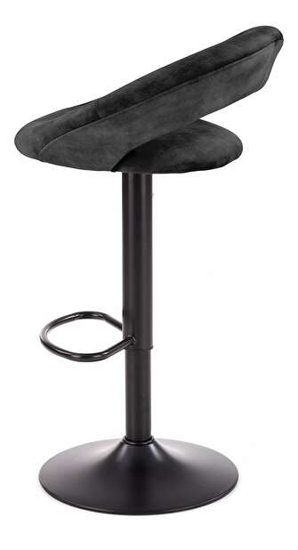 Barová stolička Herlinda (čierna)