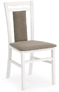 Jedálenská stolička Harden 8 (biela + hnedá)