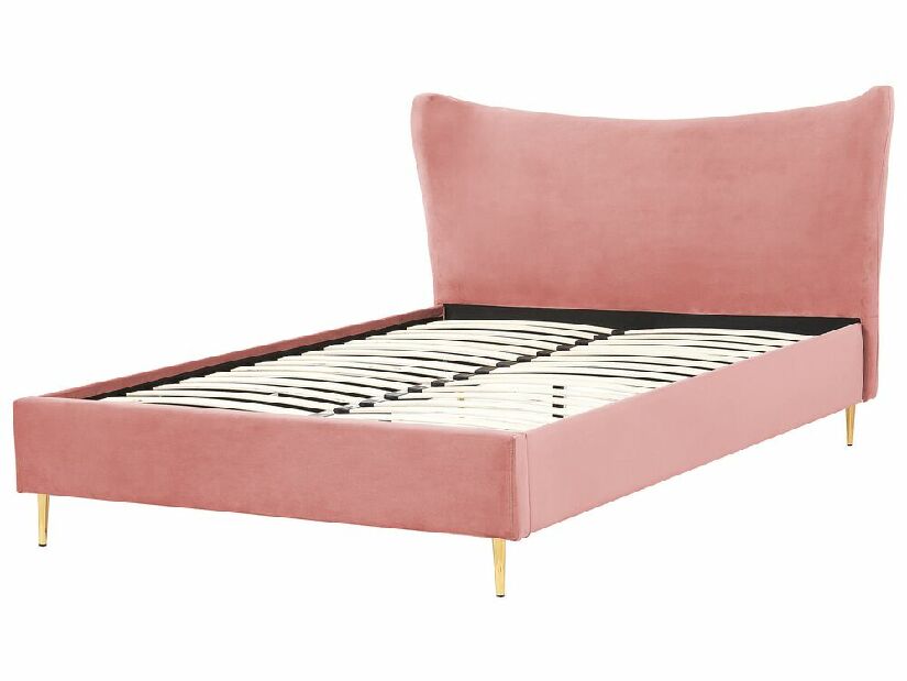 Manželská posteľ 160 cm Chaza (ružová)