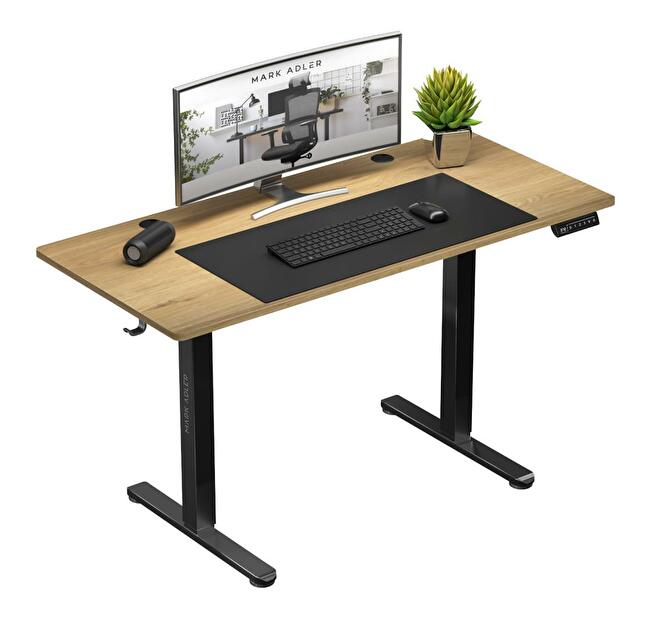 PC stolík Legend 7.0 (čierna + drevo)