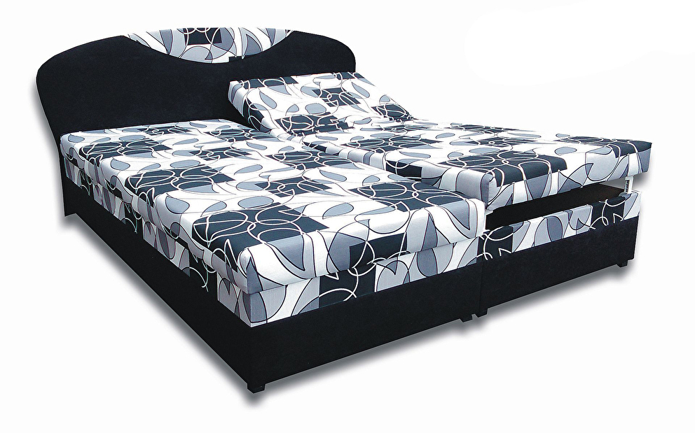 Manželská posteľ 180 cm Island 6 (s penovými matracmi)