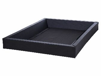 Penový rám na vodnú posteľ 160 x 200 cm Saphir (čierna) 