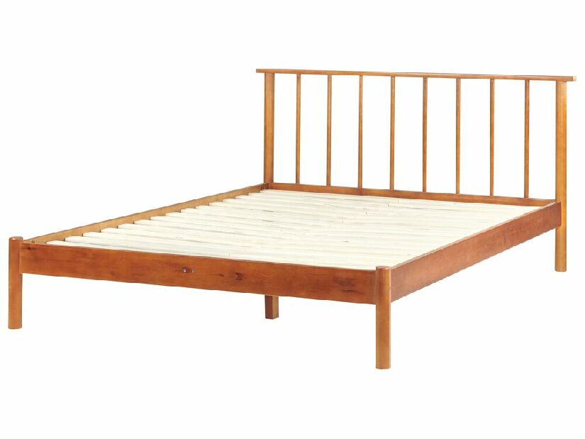 Manželská posteľ 140 cm Barza (svetlé drevo)