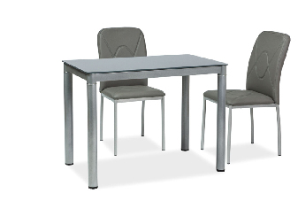 Jedálenský stôl Gabriel (sivá + sivá) (pre 4 osoby)