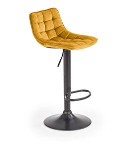 Barová stolička Hertha (horčicová)