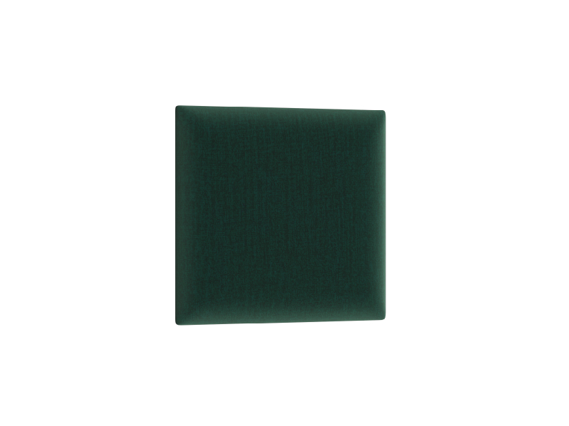 Čalúnený panel Quadra 30x30 cm (zelená)