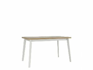 Stôl Mirjan Harry Mirjan 80 x 140+180 VI (sonoma Mirjan L) (biela)