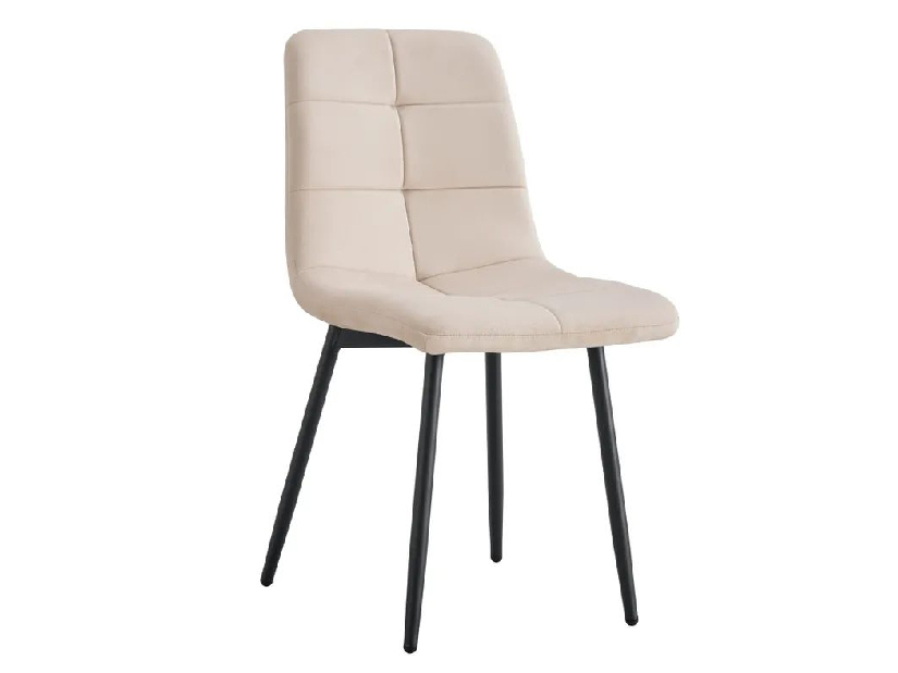Jedálenská stolička Damea Typ 1 J06-1-HLR-5 (béžová + čierna)