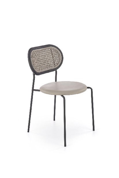 Jedálenská stolička Kvetka (sivá)