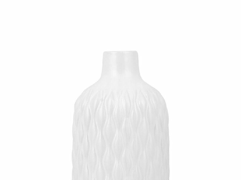 Váza ELON 31 cm (sklolaminát) (biela)