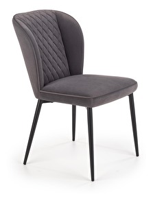 Jedálenská stolička Fina (sivá)