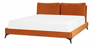 Manželská posteľ 180 cm Mellody (oranžová)
