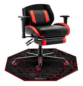 Podložka pod kancelársku stoličku Floormaster 2 (čierna + červená)