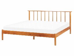 Manželská posteľ 160 cm Barza (svetlé drevo)