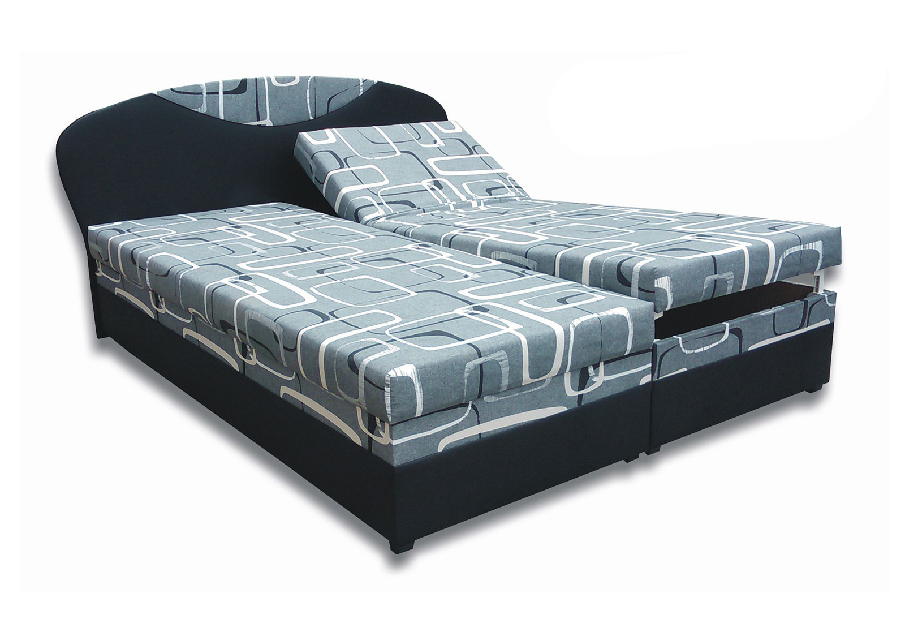 Manželská posteľ 180 cm Island 2 (s matracmi)