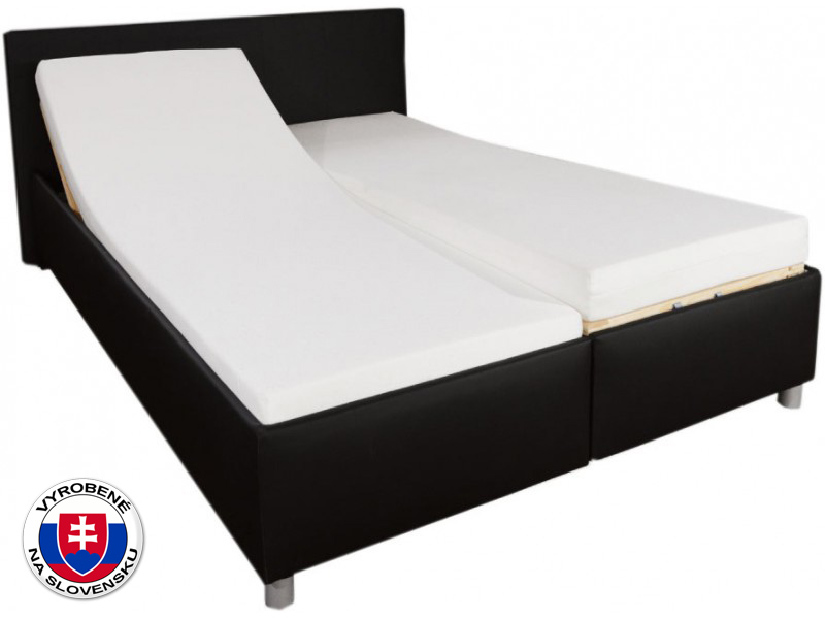 Manželská posteľ 180 cm Alica (so 7-zónovým matracom lux)