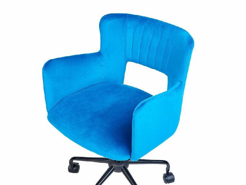 Kancelárska stolička Shelba (modrá) 