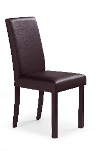 Jedálenská stolička Norah (orech tmavý + tmavohnedá)