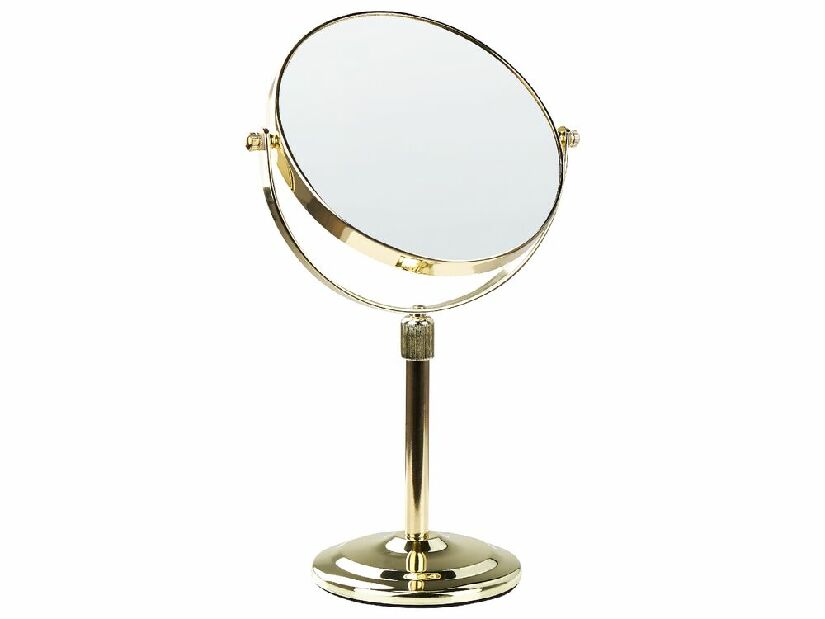 Kozmetické zrkadlo Aurore (zlatá)