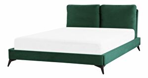 Manželská posteľ 160 cm Mellody (zelená)