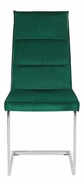 Set 2 ks. jedálenských stoličiek REDFORD (zelená)
