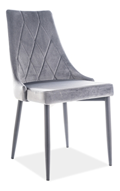 Jedálenská stolička Tilda (sivá)
