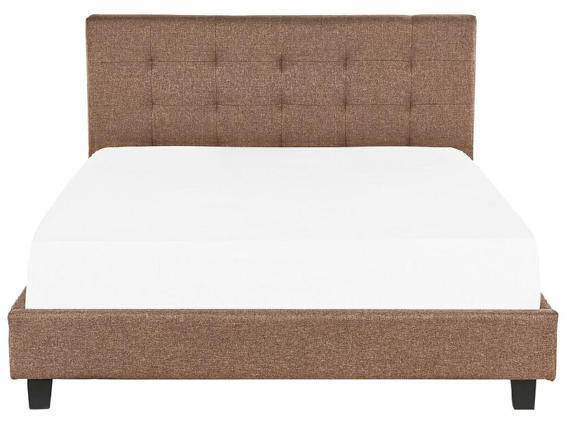 Manželská posteľ 180 cm Rhiannon (hnedá) (s roštom)