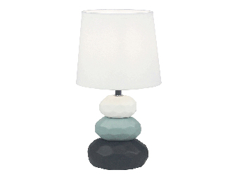 Stolná lampa Neann (biela + modrá + čierna)
