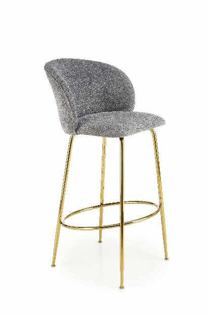 Barová stolička Hoko (sivá)