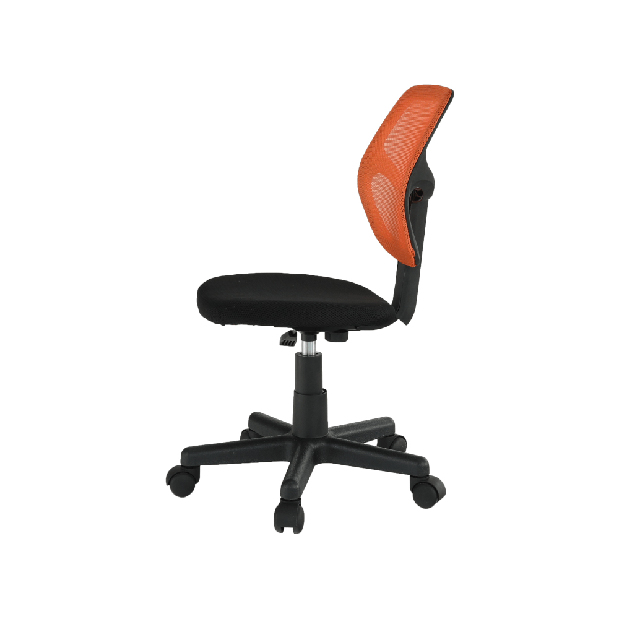 Otočná stolička Meriet (oranžová)