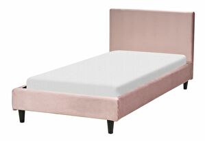 Jednolôžková posteľ 200 x 90 cm Ferdinand (ružová) (s roštom)
