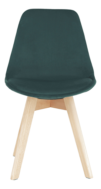 Jedálenská stolička Blanche (emerald + buk)