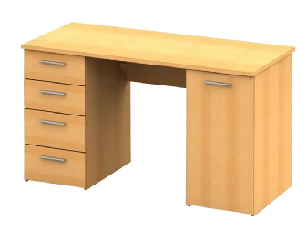 Písací stôl Eistach (buk)