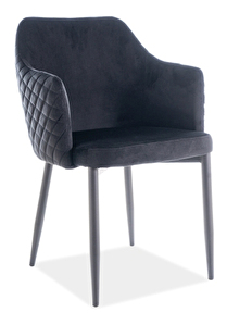 Jedálenská stolička Amiee (sivá)
