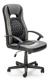 Kancelárska stolička Carno (sivá + čierna)