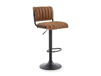 Barová stolička Ha  (hnedá + čierna)