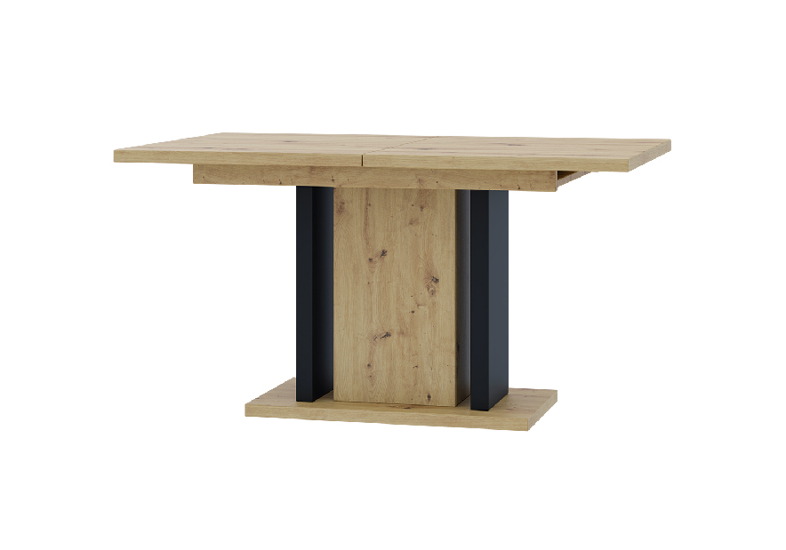 Jedálenský stôl Wogrun (artisan + čierna) (pre 6 až 8 osôb)
