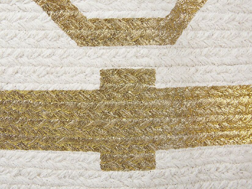 Textilný kôš 33x33 cm HANNOVER (textil) (biela)