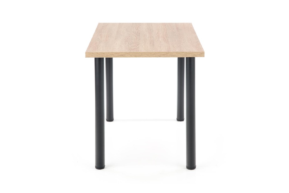 Jedálenský stôl Maxom (dub sonoma + čierna) (pre 4 osoby)