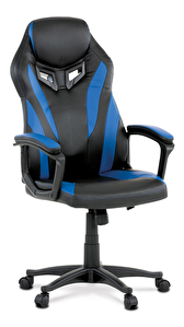 Kancelárska/herná stolička Ytax-Y209-BLUE (čierna + modrá)